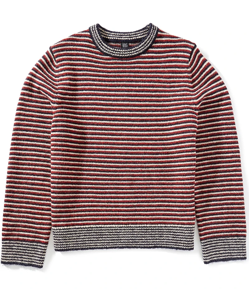 BDG Urban Outfitters Long Sleeve Micro Stripe Wool Blend Sweater