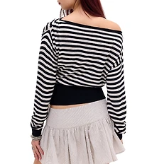 BDG Urban Outfitters Long Sleeve Striped Bailey Sweater