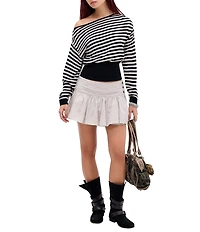 BDG Urban Outfitters Long Sleeve Striped Bailey Sweater