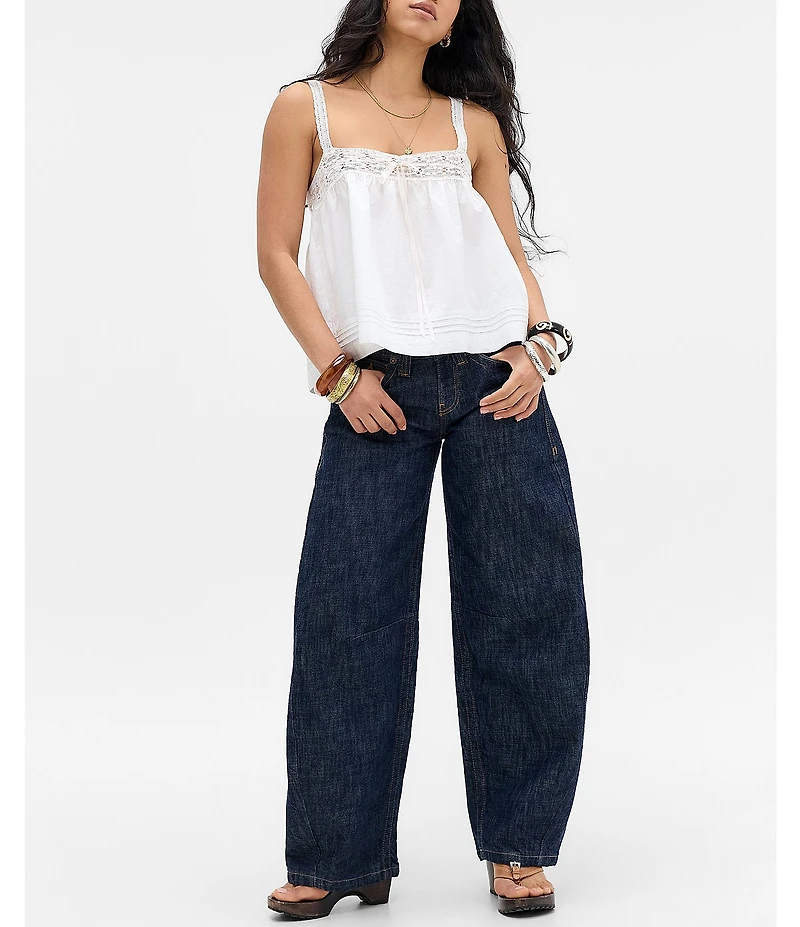 BDG Urban Outfitters Lumi Woven Babydoll Cami