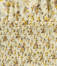 BDG Urban Outfitters Mabel Short Sleeve Woven Peasant Blouse