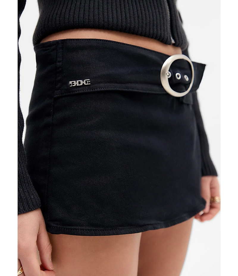 BDG Urban Outfitters Missy Low Rise Denim Micro Mini Skort