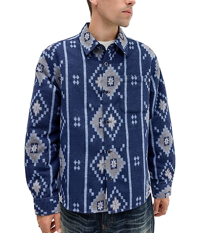 BDG Urban Outfitters Printed Knit Shirt