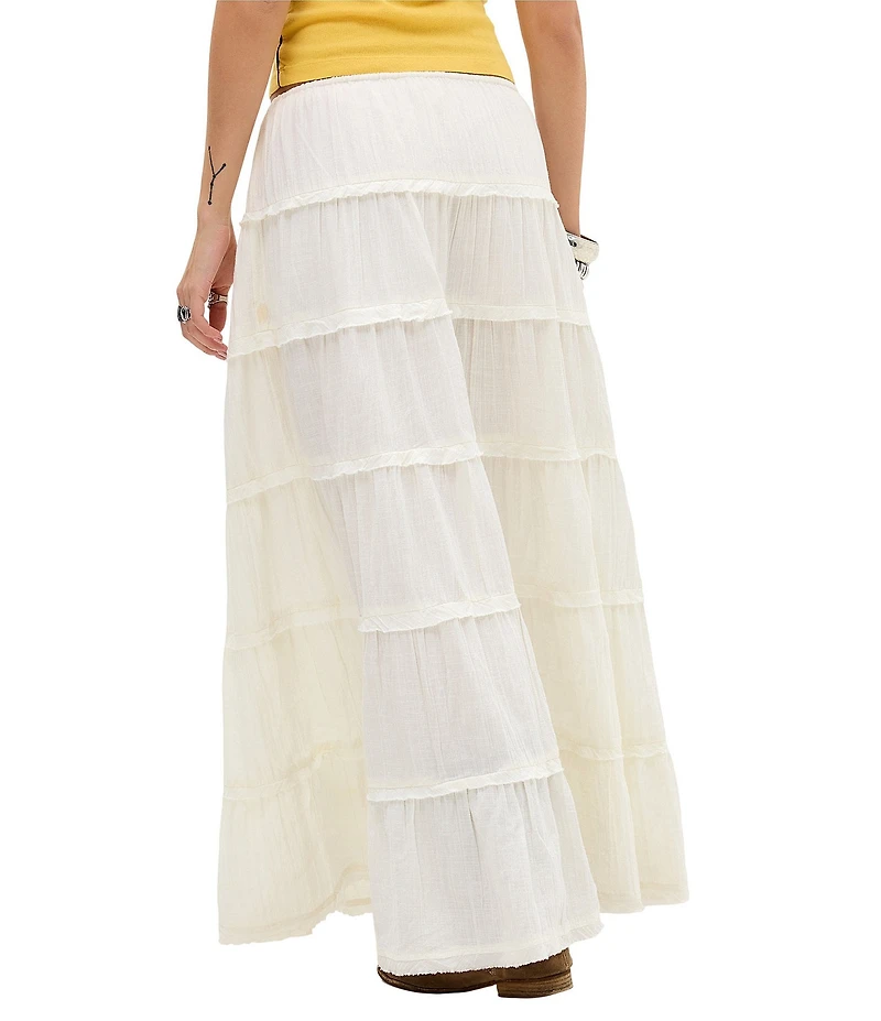 BDG Urban Outfitters Sadie Tiered Maxi Skirt