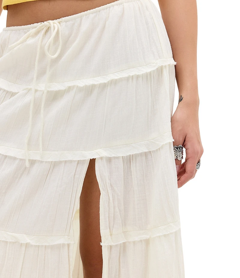 BDG Urban Outfitters Sadie Tiered Maxi Skirt