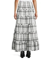 BDG Urban Outfitters Sadie Tiered Maxi Skirt