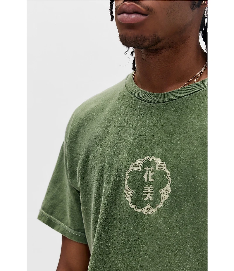 BDG Urban Outfitters Short Sleeve Sakura Tree T-Shirt