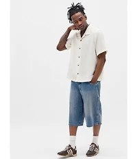 BDG Urban Outfitters Short Sleeve Triple Gauze Shirt