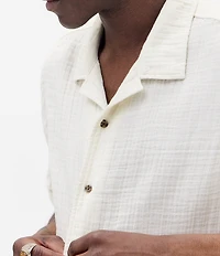 BDG Urban Outfitters Short Sleeve Triple Gauze Shirt