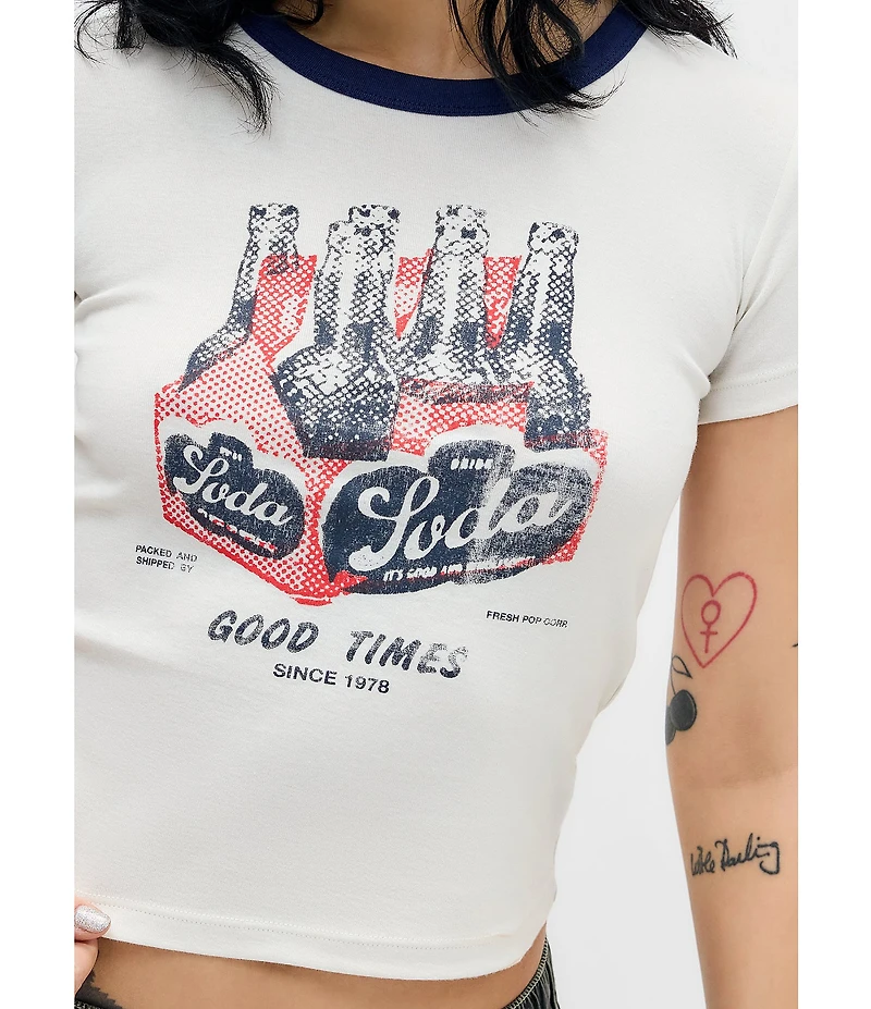 BDG Urban Outfitters Soda Short Sleeve Knit Baby T-Shirt