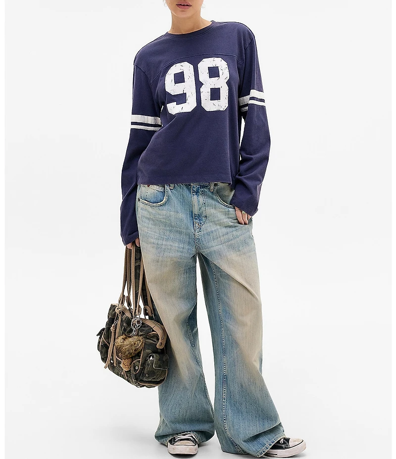 BDG Urban Outfitters Sporty 98 Long Sleeve T-Shirt