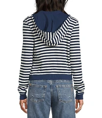 BDG Urban Outfitters Striped Waffle Jacket