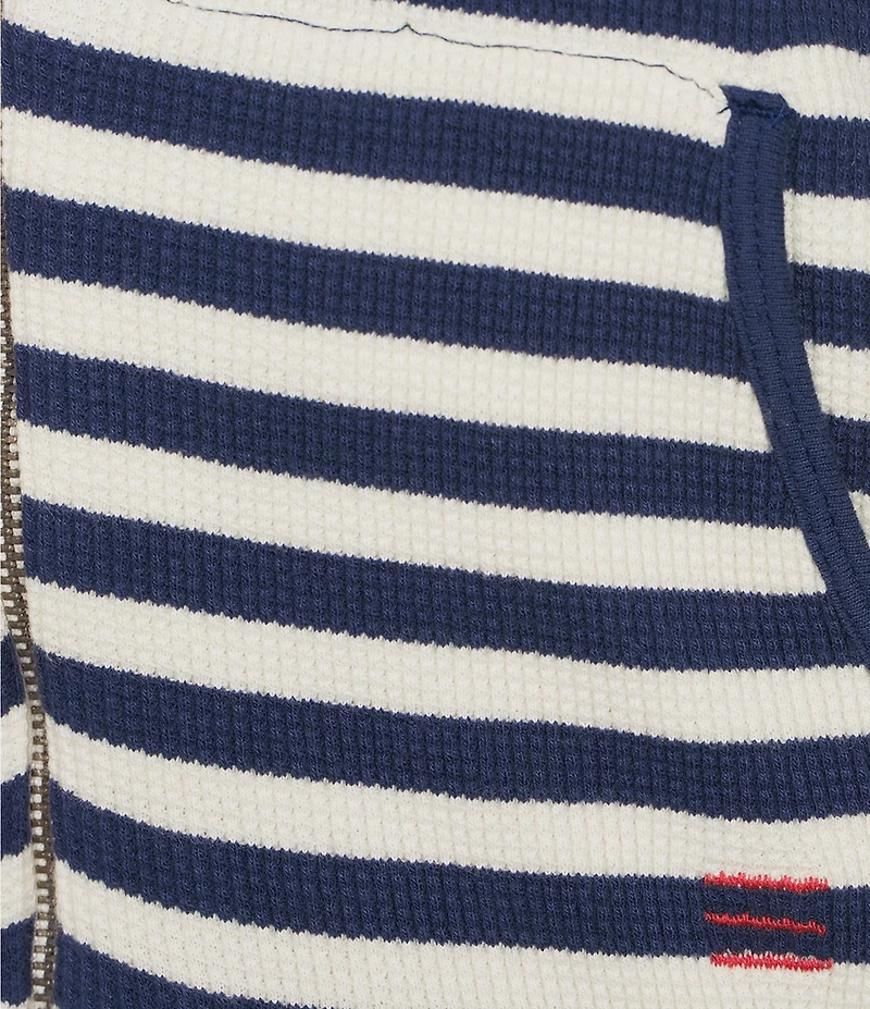 BDG Urban Outfitters Striped Waffle Jacket