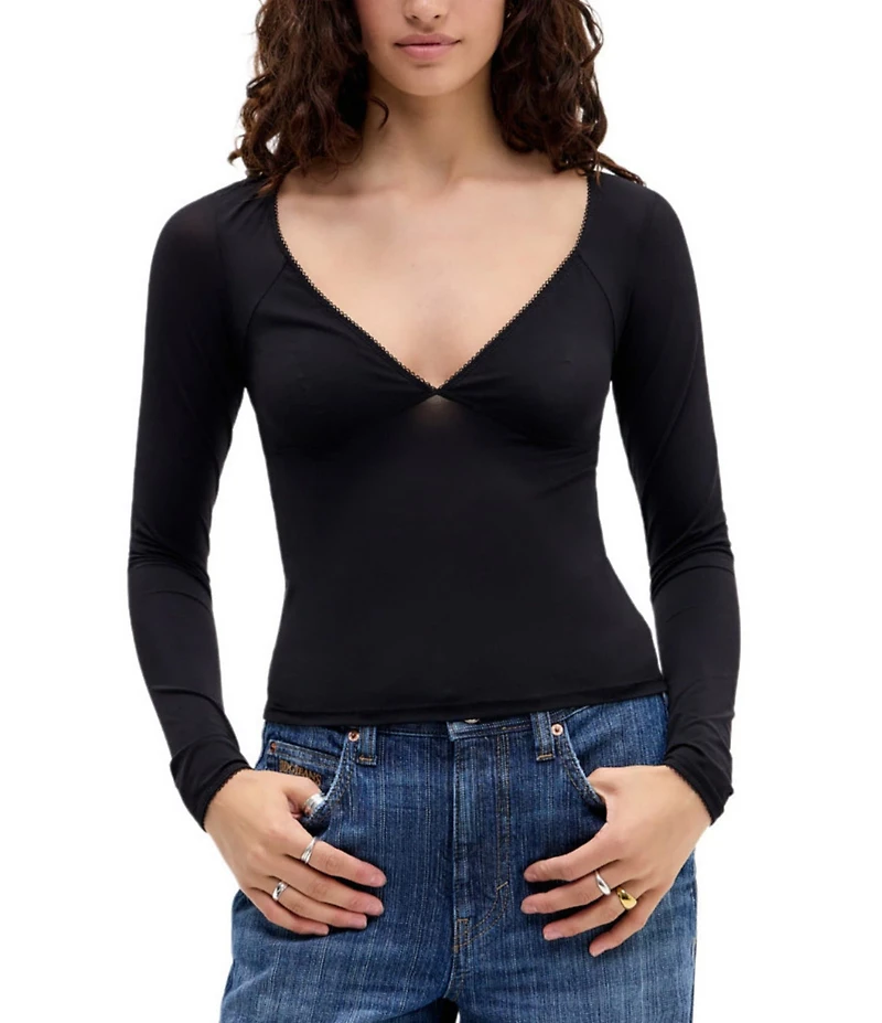 BDG Urban Outfitters Taime Long Sleeve T-Shirt