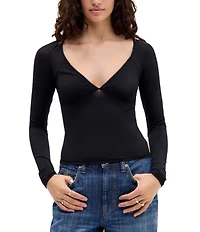 BDG Urban Outfitters Taime Long Sleeve T-Shirt