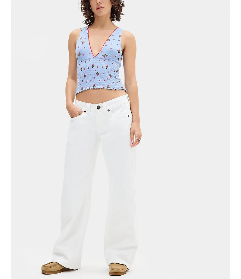 BDG Urban Outfitters Verity Strawberry Printed Tank Top