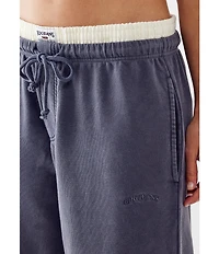 BDG Urban Outfitters Wide Leg Fleece Jogger Pants