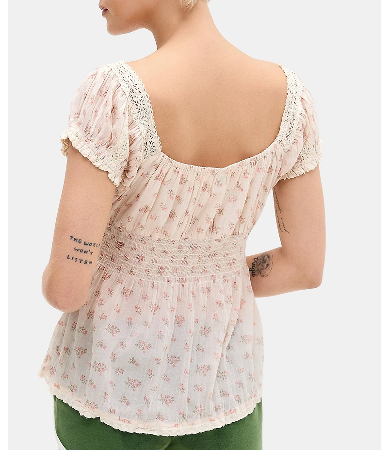BDG Urban Outfitters Woven Faye Blouse