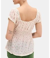 BDG Urban Outfitters Woven Faye Blouse