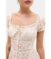 BDG Urban Outfitters Woven Faye Blouse