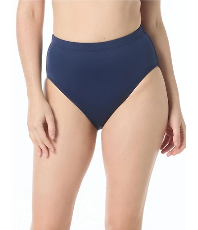 Beach House Bethany Solid Contemporary Leg High Waist Swim Bottom