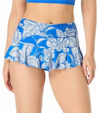 Beach House Coastal Bloom Penny Skirted Swim Bottom