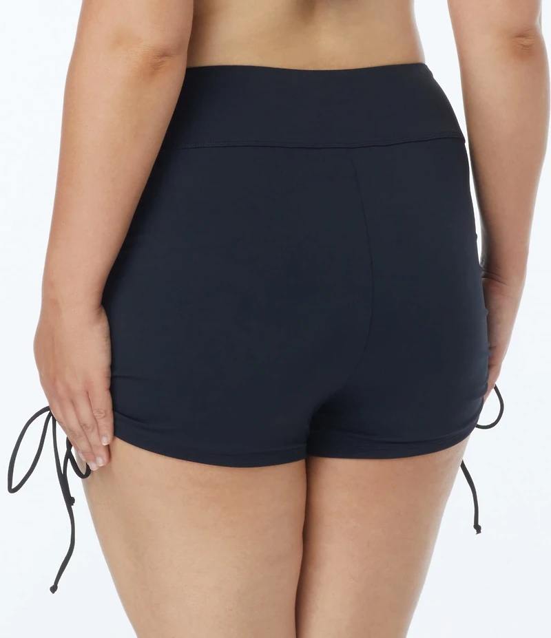 Beach House Plus Size Paloma Beach Solids Blake Adjustable Swim Short
