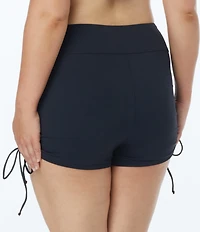 Beach House Plus Size Paloma Beach Solids Blake Adjustable Swim Short