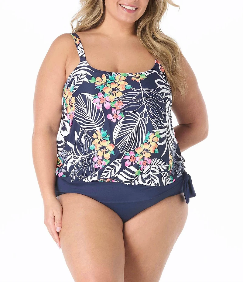 Beach House Plus Size Paloma Beach High Waisted Chloe Bikini Swim Bottom