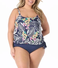 Beach House Plus Size Paloma Beach High Waisted Chloe Bikini Swim Bottom