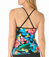 Beach House Surfside Flora Ambition Crossback Tankini Swim Top