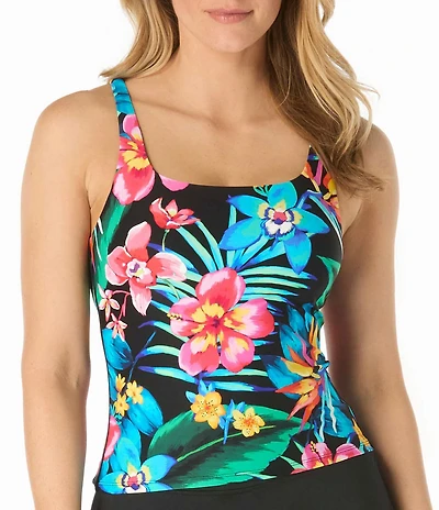 Beach House Surfside Flora Energetic Scoop Neck Midkini Swim Top
