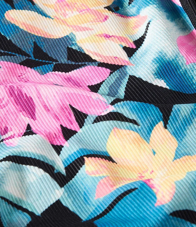 Beach House Wild Calypso Floral Ambition Scoop Neck Tankini Swim Top