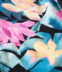 Beach House Wild Calypso Floral Ambition Scoop Neck Tankini Swim Top