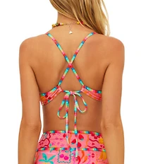 Beach Riot Kori Passion Fruit Underwire Bralette Swim Top