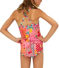 Beach Riot Little Julia Fruit Print One Piece