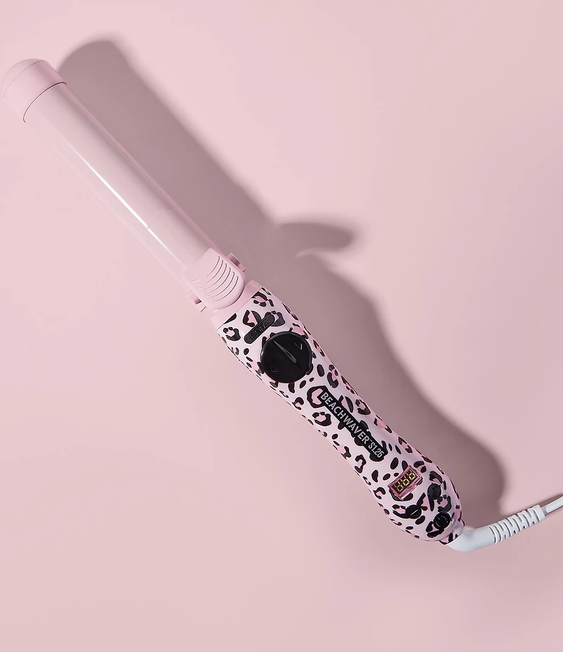 BEACHWAVER Co. S1.25 Pink Catwalk S Series Limited Edition Rotating Curling Iron