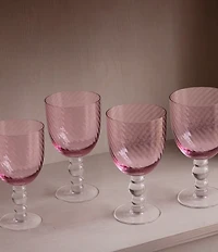Beatriz Ball French Swirl All Purpose Glass, Set of 4