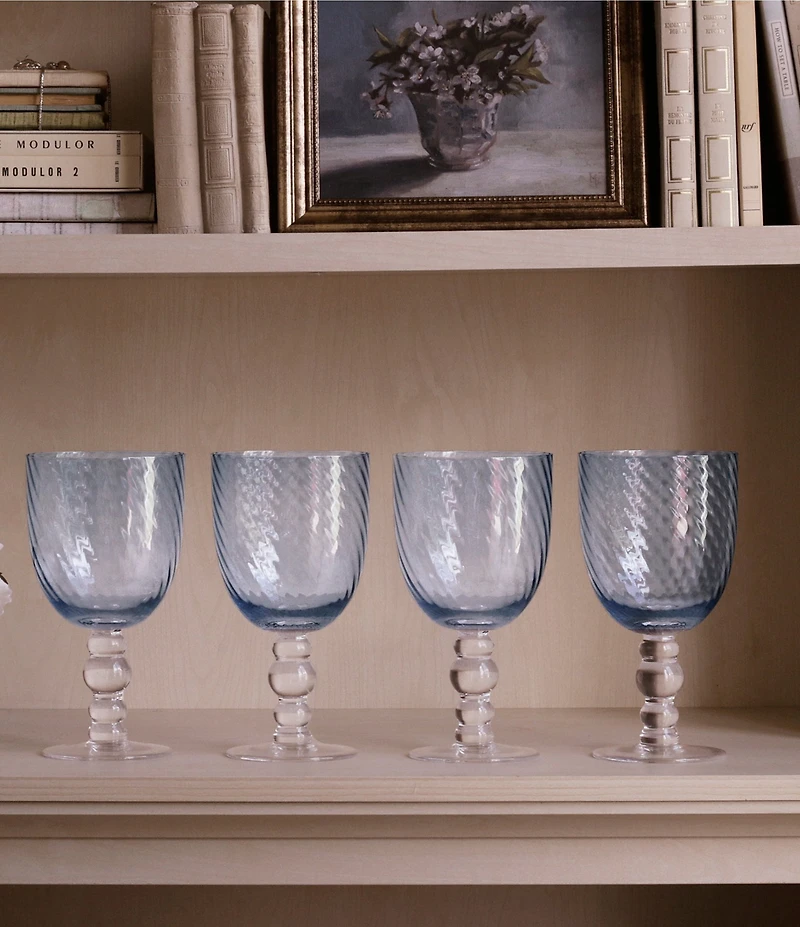 Beatriz Ball French Swirl All Purpose Glass, Set of 4