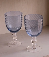 Beatriz Ball French Swirl All Purpose Glass, Set of 4