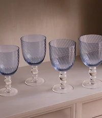 Beatriz Ball French Swirl All Purpose Glass, Set of 4
