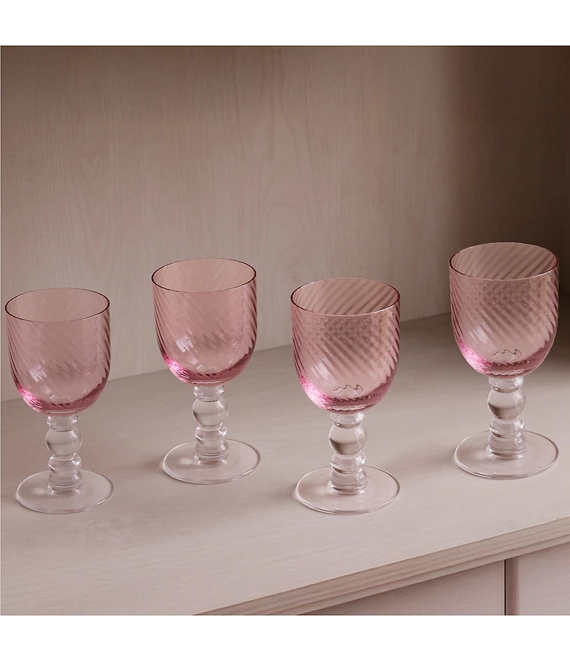 Beatriz Ball French Swirl Wine Glass, Set of 4