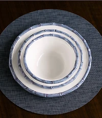 Beatriz Ball Melamine Vida Bamboo Cereal Bowl, Set of 4