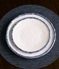 Beatriz Ball Melamine Vida Bamboo Dinner Plate, Set of 4