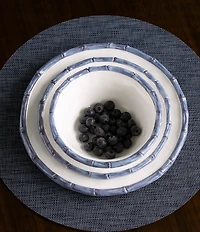 Beatriz Ball Melamine Vida Bamboo Dinner Plate, Set of 4