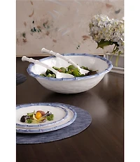 Beatriz Ball Melamine Vida Bamboo Dinner Plate, Set of 4