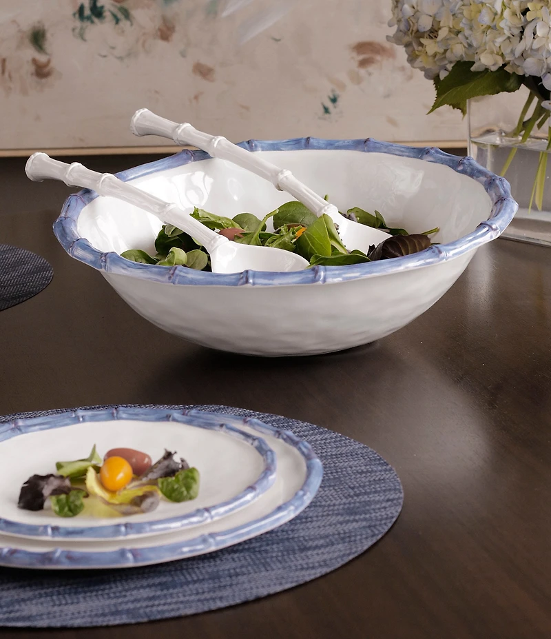 Beatriz Ball Melamine Vida Bamboo Large Salad Bowl