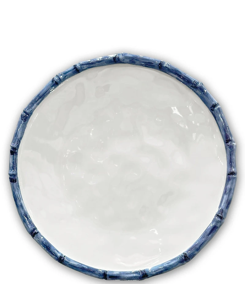 Beatriz Ball Melamine Vida Bamboo Salad Plate, Set of 4