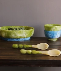 Beatriz Ball Resin Rio Bubble Salad Servers