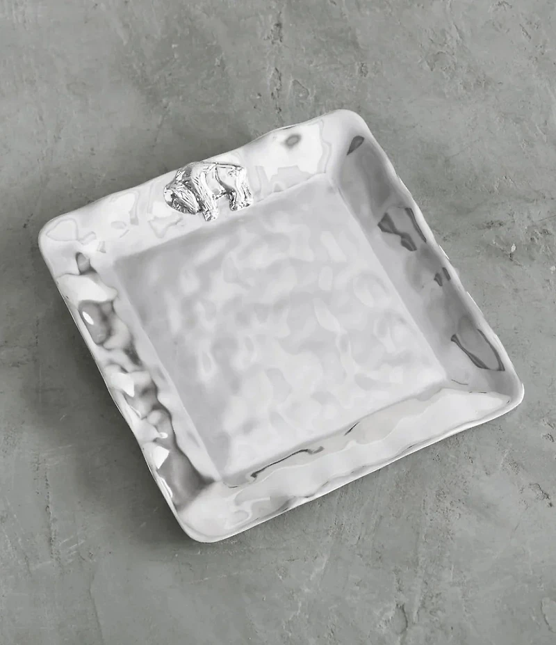 Beatriz Ball Western Buffalo Medium Square Platter